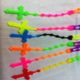 Cross silicone necklace